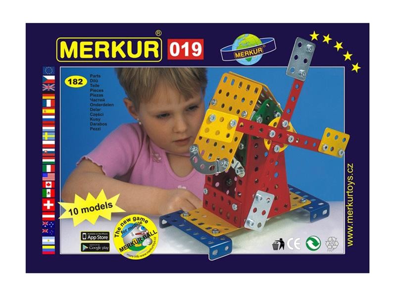 Jucarie kit asamblare MERKUR 019 moara